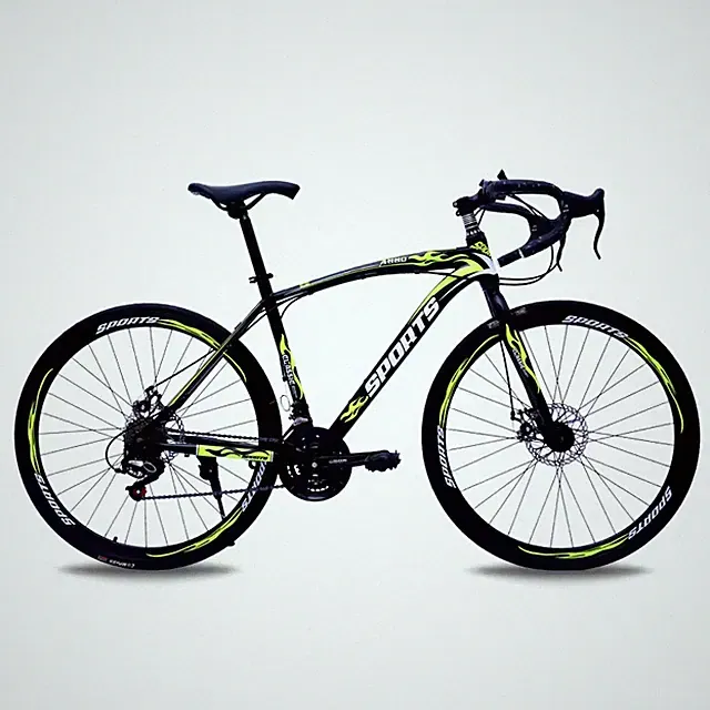 26inch Road Bike700CAdult, 21Speed Drop Handlebar Disc Brake City Racing