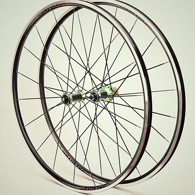 700c Road Bicycle Wheelset with V Brake System Aluminum Alloy Clincher Wheels