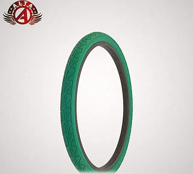 ALTA BICYCLE CRUISER DURABLE TIRE 26 x 1.95 GREEN CITY CAVALIER SLICK TREAD.