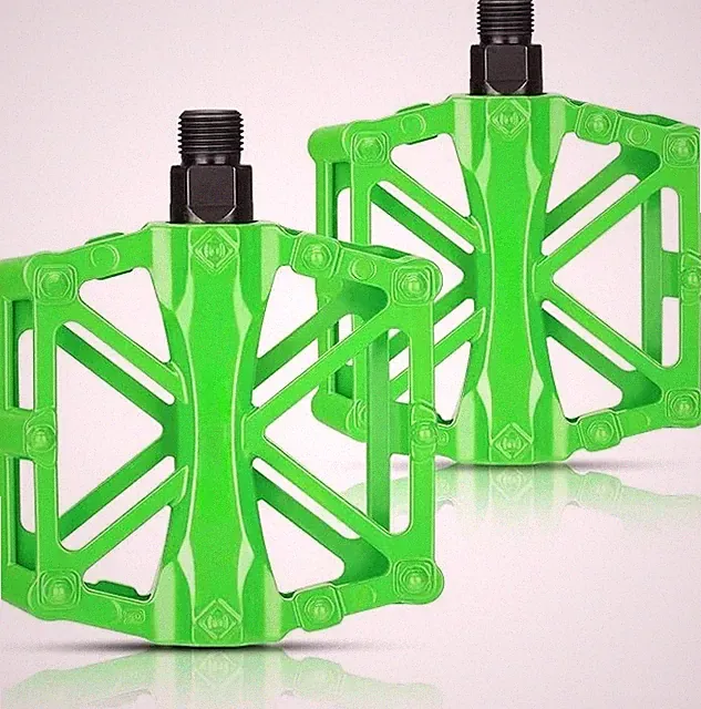 Aluminum Bike Pedals Triple Bearing CNC Body MTB Road Non-slip Sealed 9/16" USA