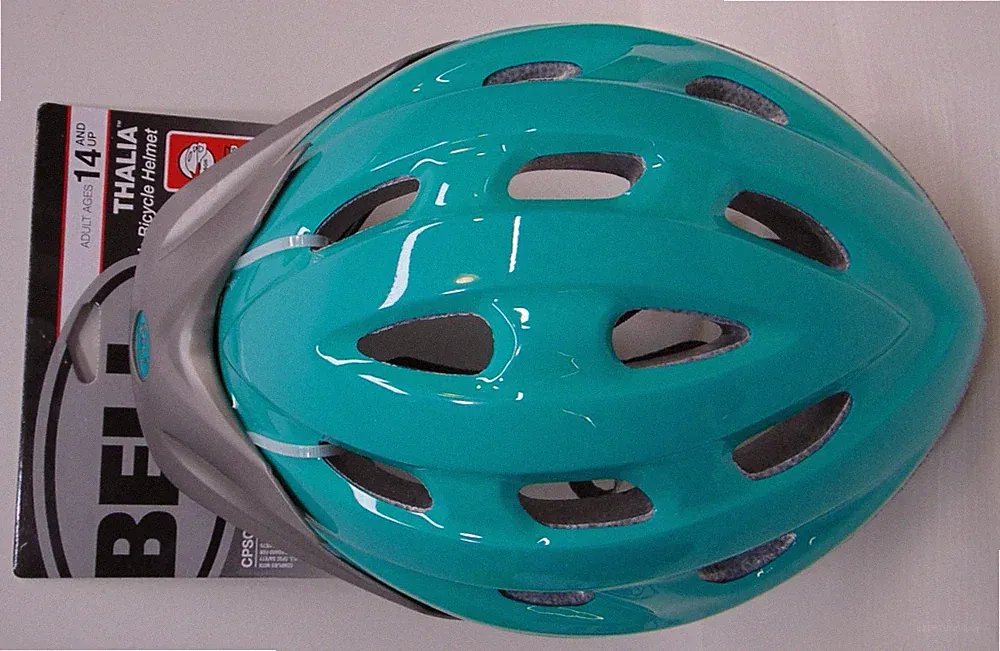 BELL Bicycle Helmet THALIA Womens Adult Ages 14 & Up Adjustable Teal Aqua Green