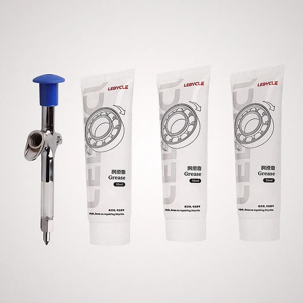 Bicycle Aluminum Grease Gun Aluminum Alloy MTB Bike Ball Bearing Hub Grease Syri
