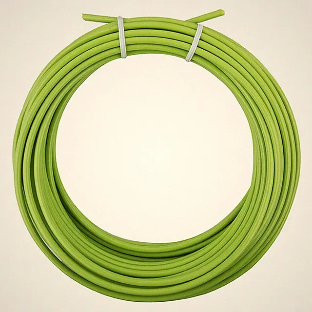 BICYCLE BIKE LINED BRAKE CABLE HOUSING 50 FOOT ROLL LIME GREEN NEW