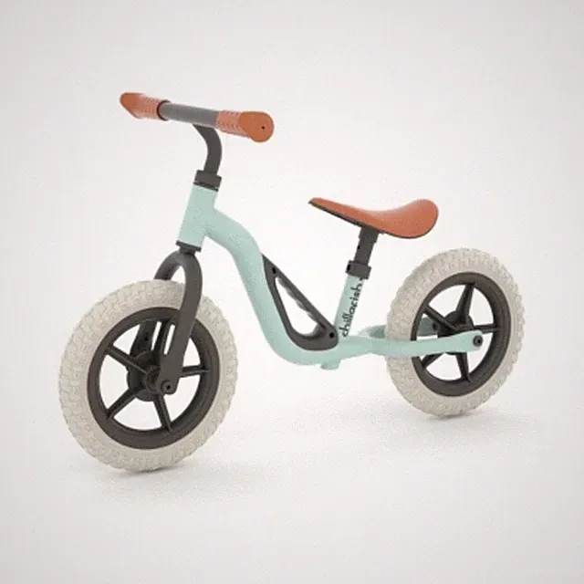 Chillafish Charlie Breeze 10" Kids' Balance Bike - Mint Green Adjustable