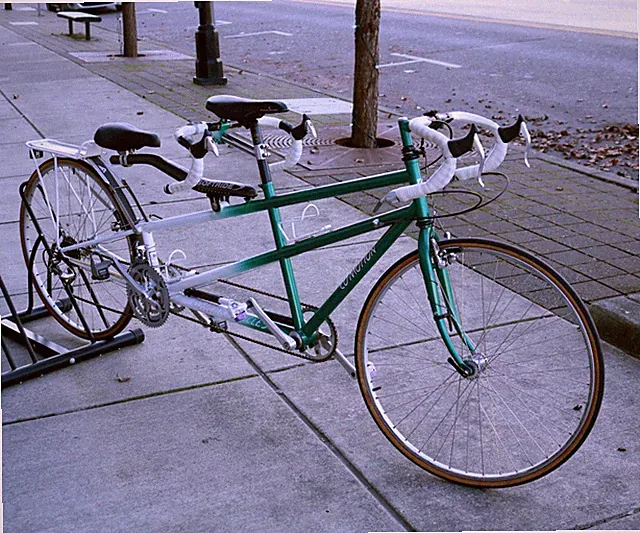 Co-Motion Oregon Made Tandem Bike, 2 Person Bicycle, Cappuccino model