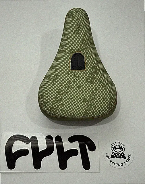 CULT VANS BMX PRO BICYCLE OLD SCHOOL SEAT MALICE GREEN