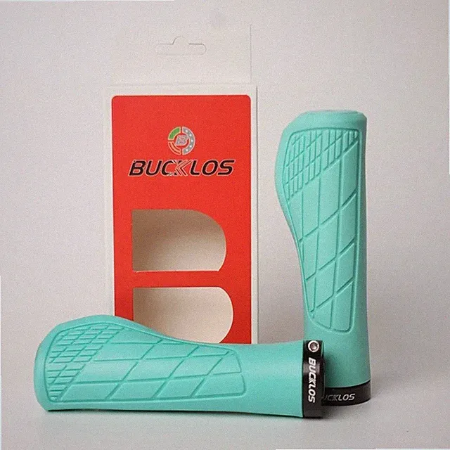 Ergonomic Rubber Bicycle Handlebar Grips Mountain Road Cycling Lock-on Bar Ends