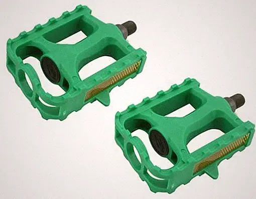 GREEN Bicycle M.T.B Pedals 861 1/2" BMX Lowrider Mountain Bike Beach Cruiser.