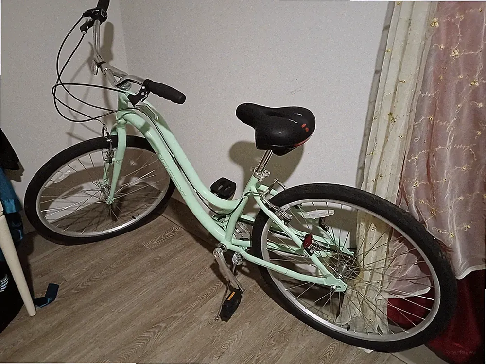 Green HUFFY Parkside SE Bicycle 27.5 inch Adult Cruiser