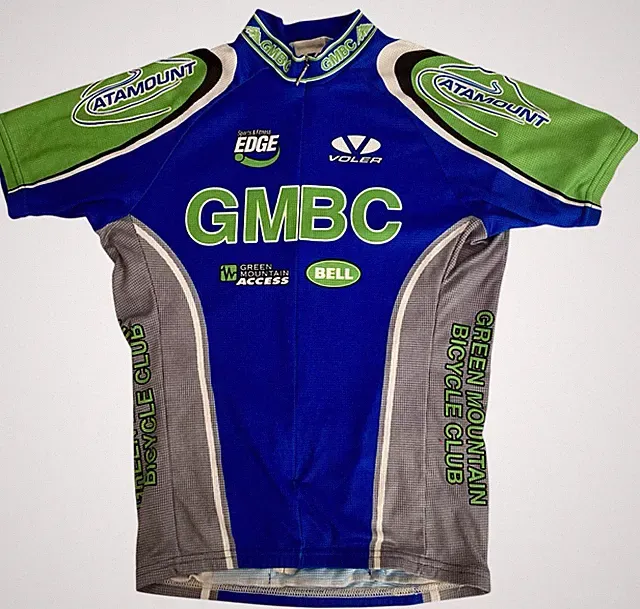 Green Mountain Bicycle Club Cycling Jersey Size S