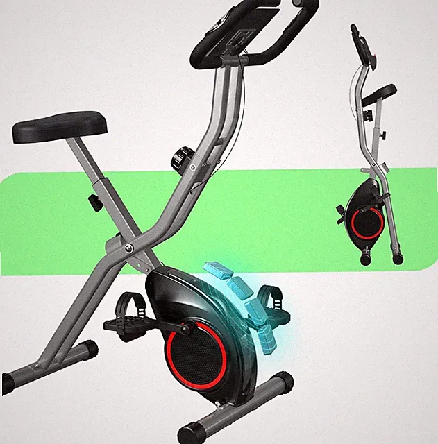 Lightweight 33LB Foldable Exercise Bike for Small Apartments, Stationary Bikes f