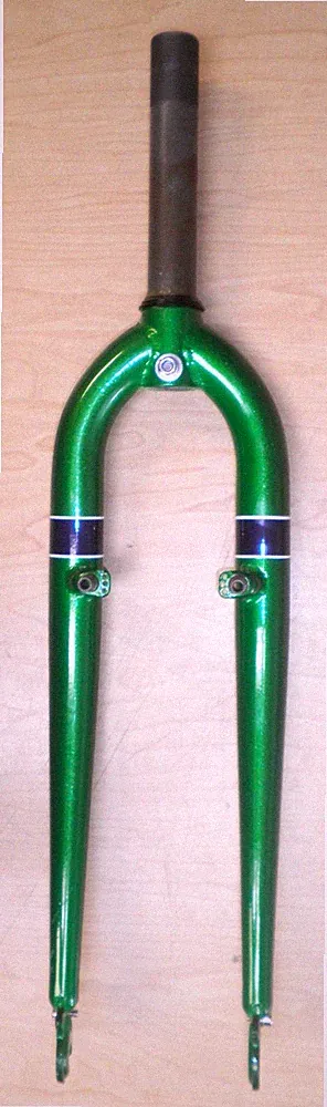 METALLIC GREEN 27.5" ROAD BICYCLE TAPER FORK BIKE PARTS 30-9