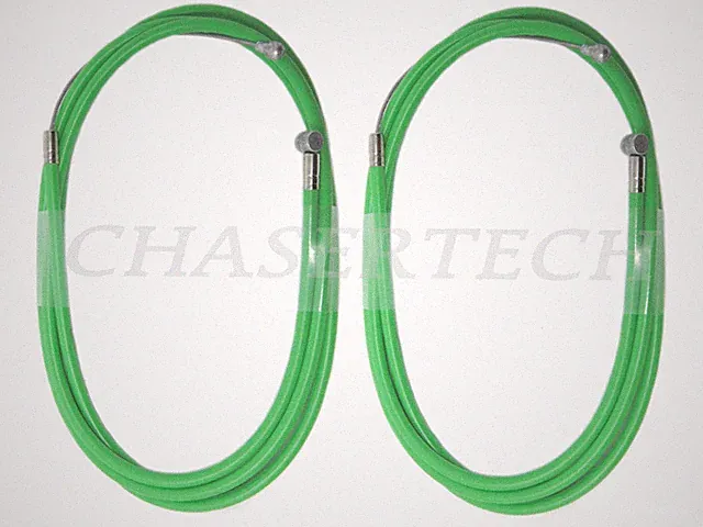 MTB Road BMX Bicycle Bike Universal Brake Cable w/ Housing Green 2 Pieces