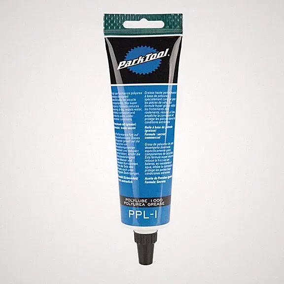 Park Tool Polylube 1000 Grease Tube 4oz for Bicycle Hubs Bearings Bottom Bracket