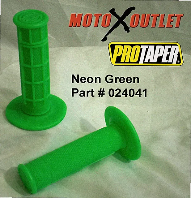 Pro Taper Neon Dirt Bike Grips Motocross Motorcycle Handlebar Protaper Pink Red