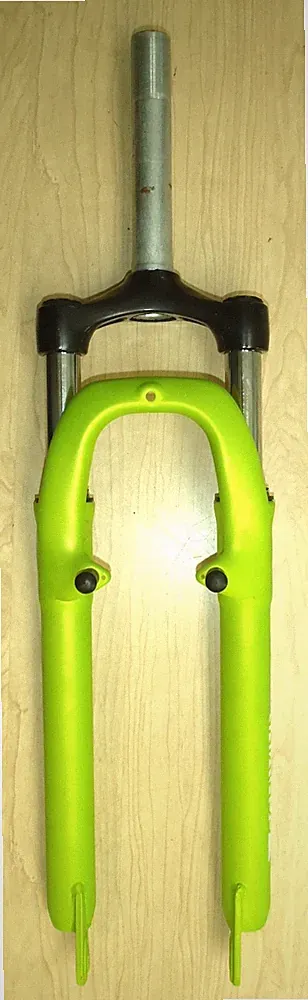 SCHWINN 700C MATTE LIME GREEN MOUNTAIN BICYCLE SUSPENSION FORK BIKE PARTS 489-2