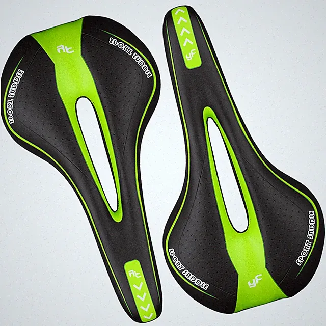 Sports Mountain Bike Saddle Bicycle Split Seat Cycling Riding Soft Cushion Pad