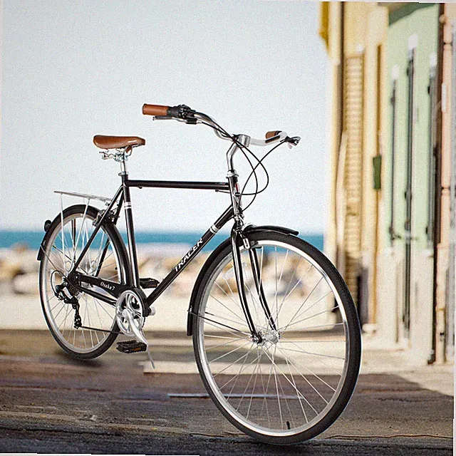 Tracer Osaka Cruiser City Hybrid Road Men's Bike Adult Bikes for Men 7-Speed