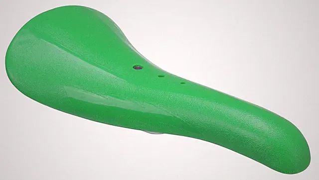 Velo VL-117 old school BMX LIGHTNING BOLT bicycle seat GREEN - NEW!