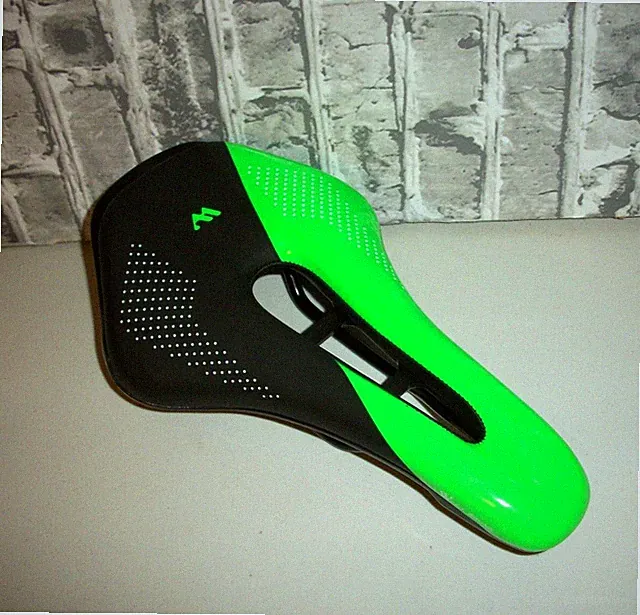 West Biking Bicycle Saddle Ultralight MTB Road Bike Seat Neon Green Black *NEW*